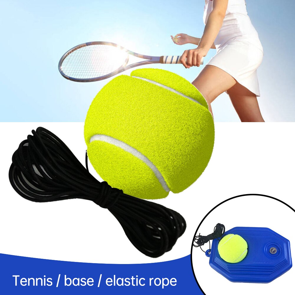 Sfit Tennis Leveringen Tennis Training Aids Ballen Trainer Zelf-Studie Plint Speler Praktijk Tool Supply Met Elastische Touw Base