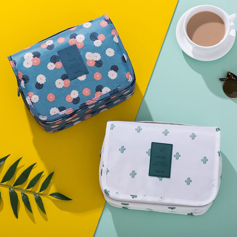 Kobiety podróż przenośna torba na kosmetyki do makijażu Unisex wiszące mężczyźni mycie kosmetyczka marka szczoteczka do zębów zestawy toaletowe organizery