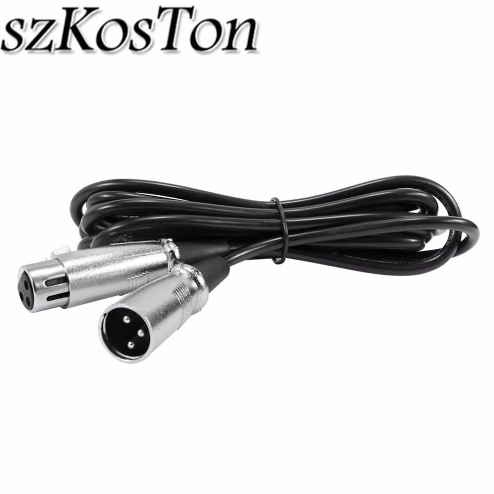 3-pin XLR Male naar XLR FEMALE Kanon Kabel Cord voor Condensator Microfoon Professionele bm 800 Studio Microfoon bm-800 mikrofon