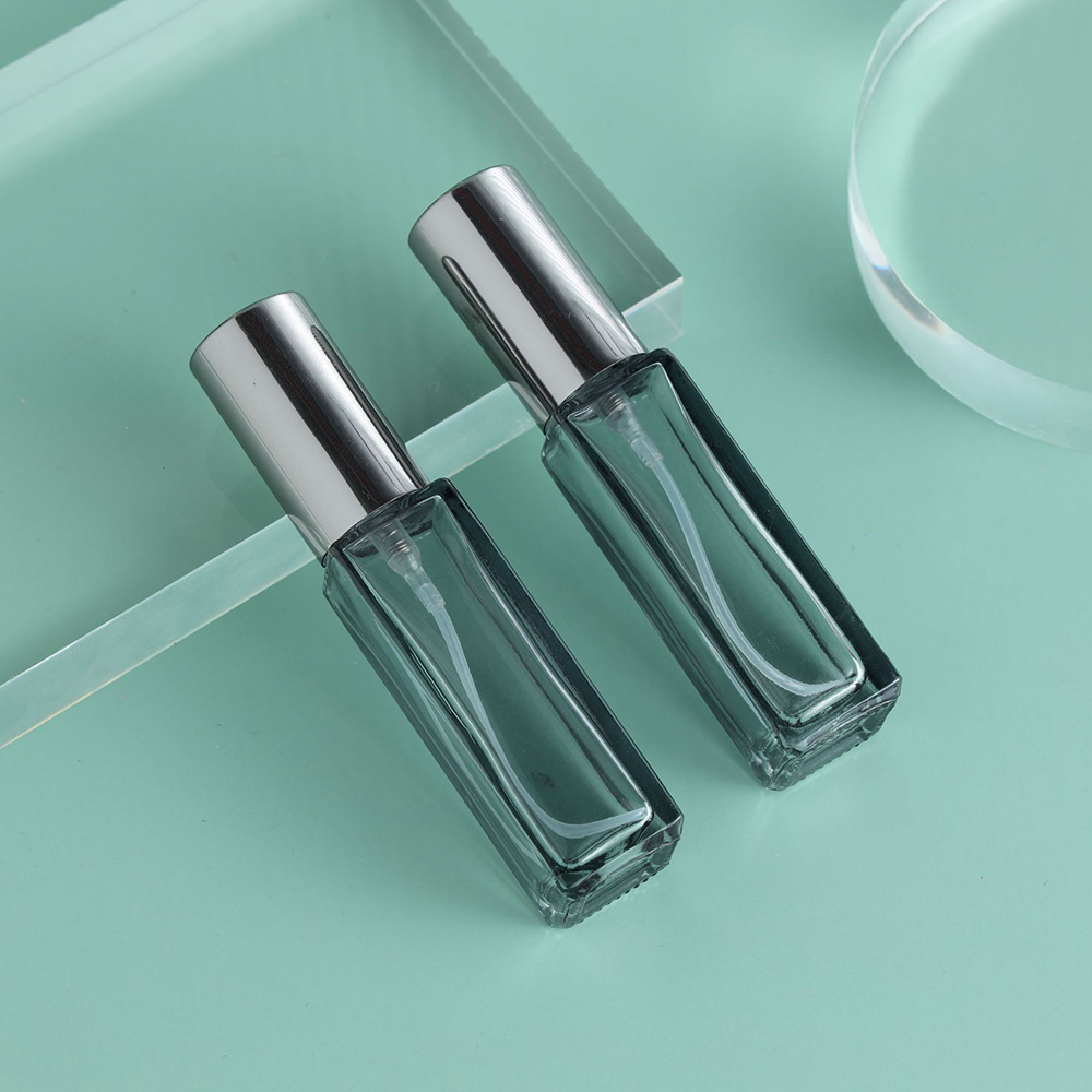 Mini botellas de Spray de Perfume de 10ml, botella recargable de vidrio, portátil, contenedor de Cosméticos líquidos, atomizador de Perfume 2024
