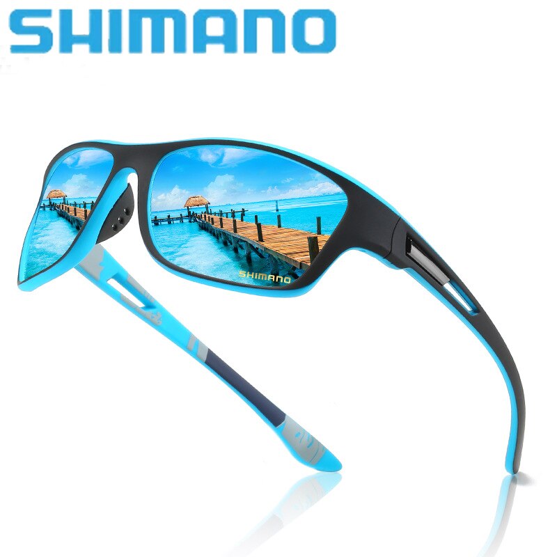 Shimano Brand Gepolariseerde Zonnebril Mannen Mode Mannelijke Eyewear Zonnebril Reizen Vissen Oculos Met Doos