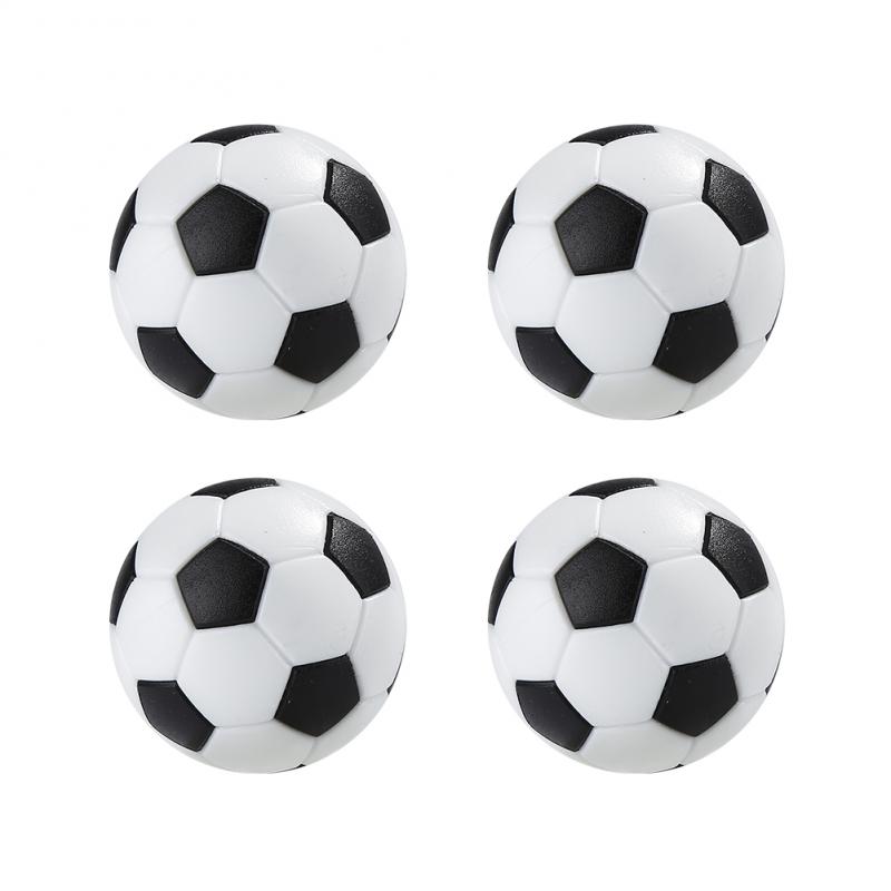 4 Stuks 32Mm Voetbal Fussball Soccerball Sport Ronde Indoor Games Tafelvoetbal Tafel Voetbal Plastic Voetbal