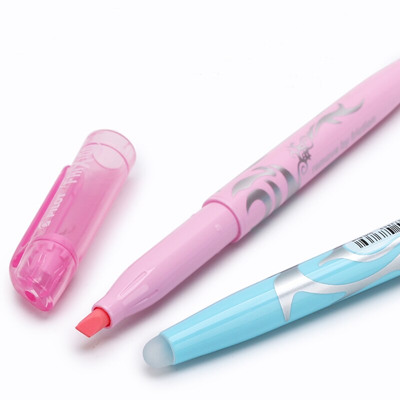 Pilot faixion raderbar highlighter sw-fl markör friction rub student fokusering ljus färg highlighter 3/6 färg set