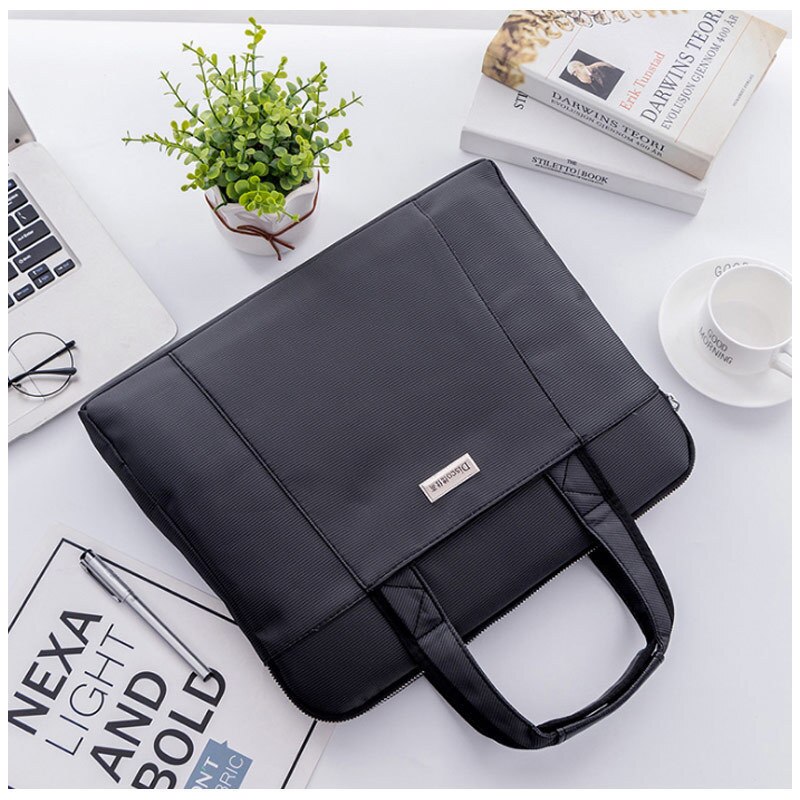Bærbar oxford informationstaske dokumentmappe mænd og kvinder business computertaske dokumentmappe bolsa masculina maleta porte dokument