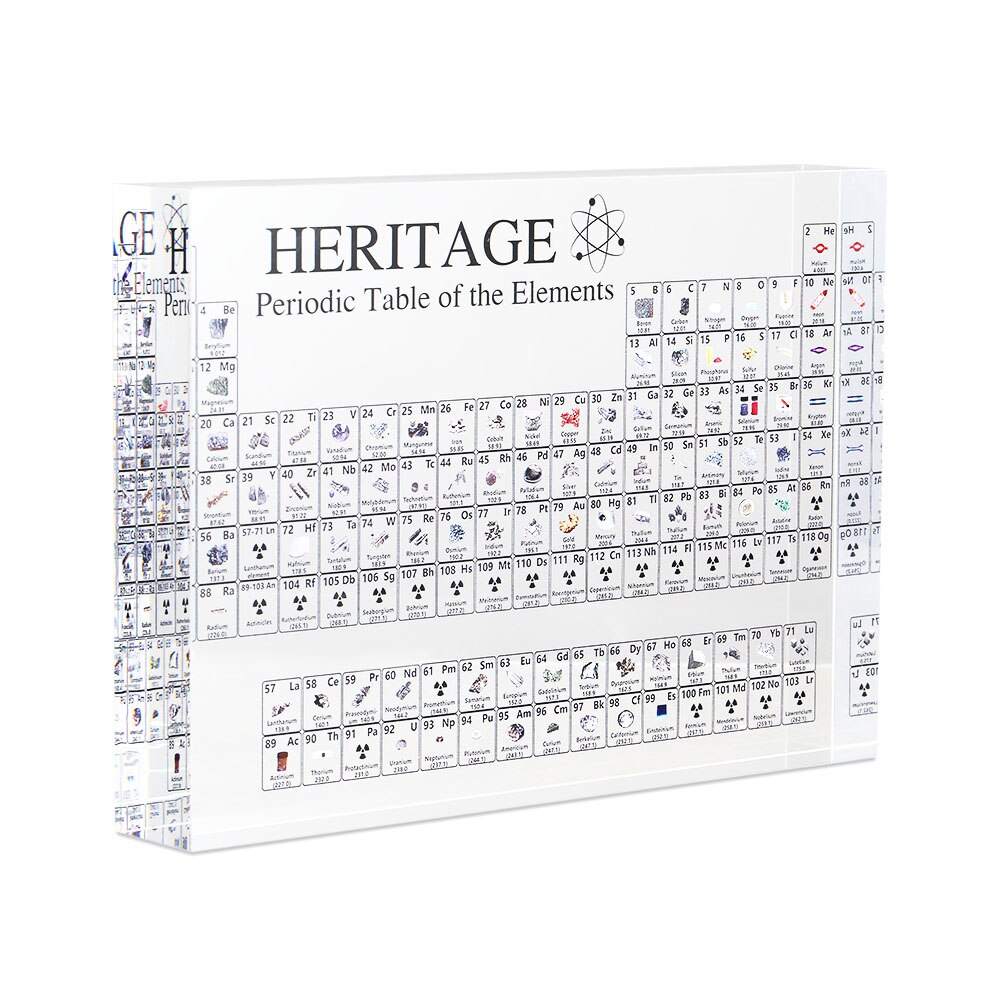 Acrylic Periodic Table Display with Elements Student Teacher Crafts Decor: Default Title