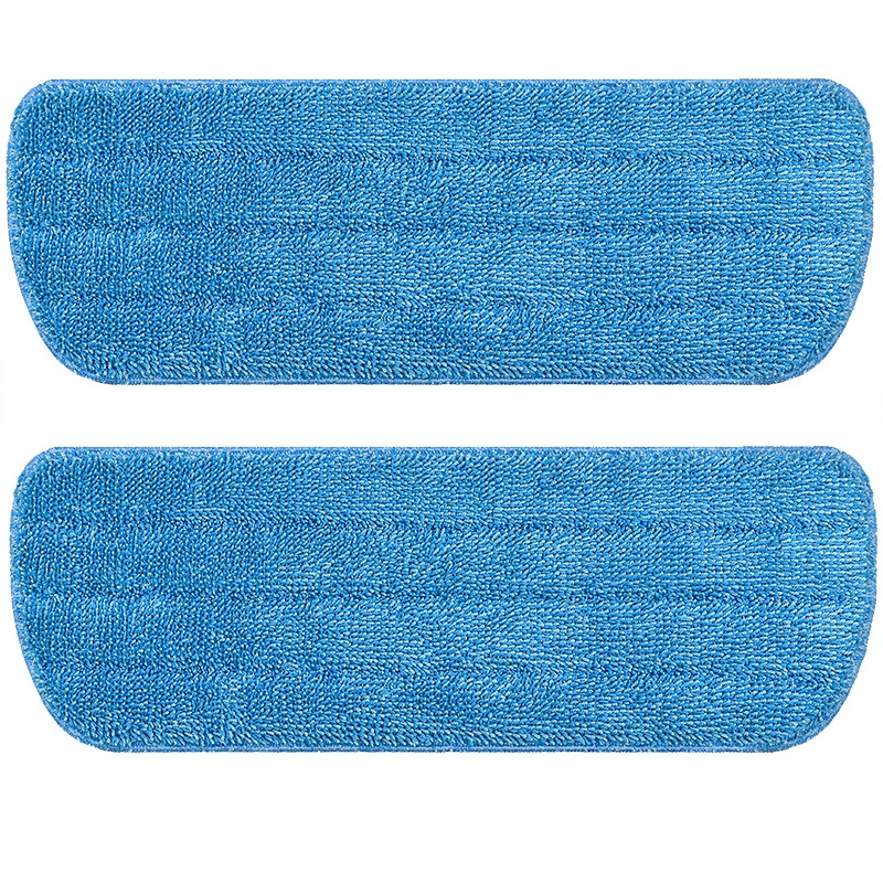 2-teilige Mikrofaser-Ersatz-Mop-Pads, wasch bare Mop-Nachfüllung für Sprüh mops und Mops, Reinigungs werkzeuge, nass und trocken