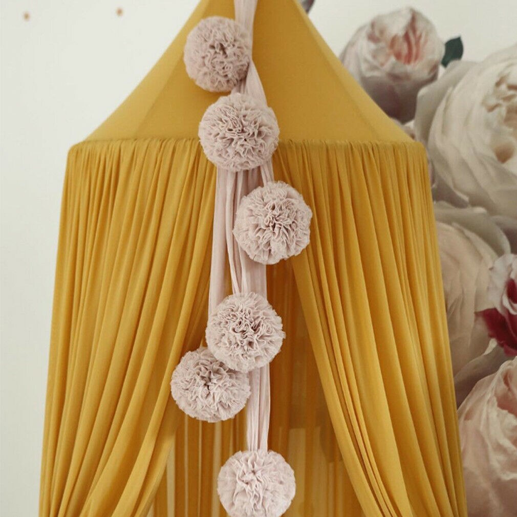 Filet moustiquaire pour lit de bébé | Couverture de lit, couvre-lit de princesse, pour enfants