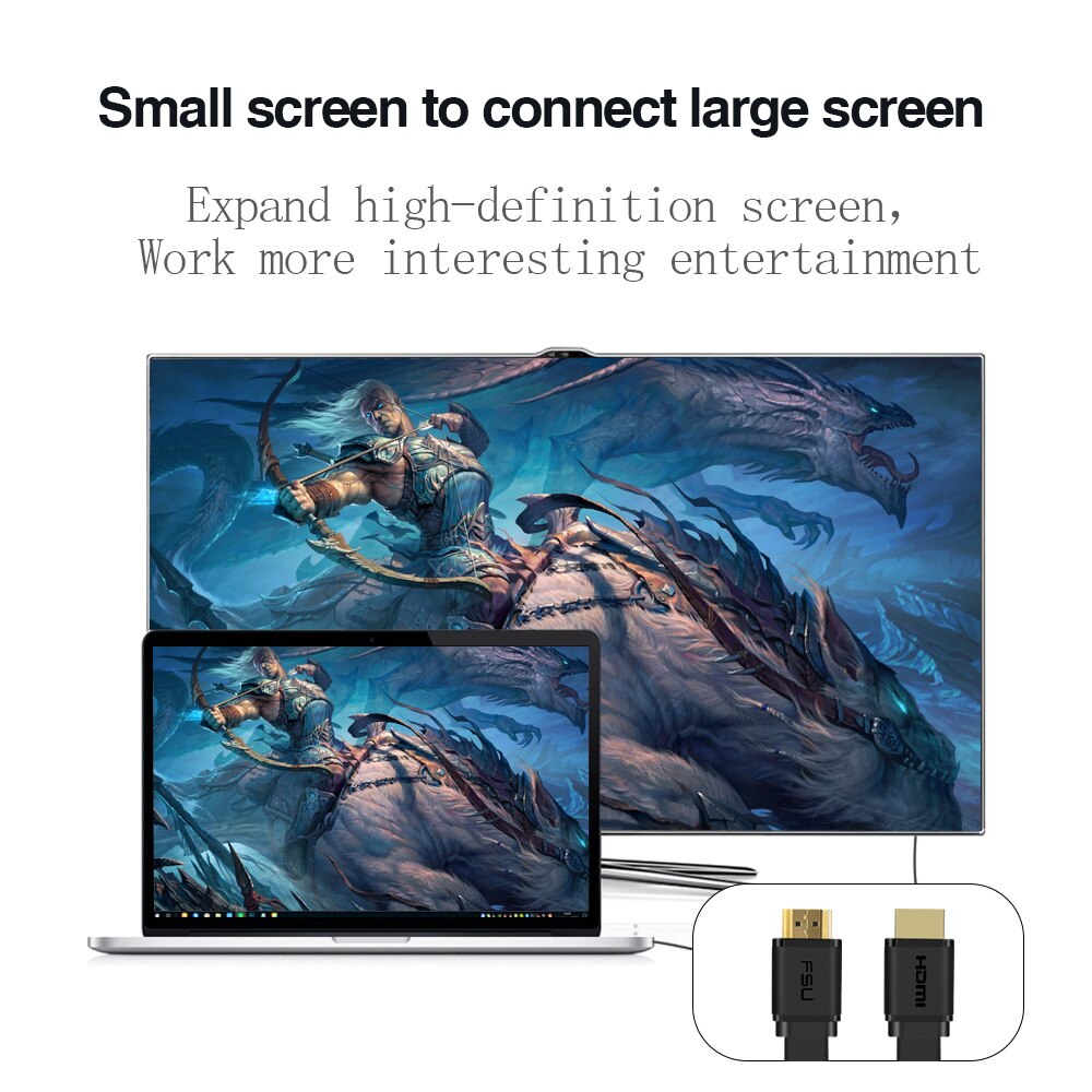 4K 60Hz Hdmi Kabel 0.5M 1M 1.5M 2M 3M Male Naar Male Hdmi 2.0 Hdmi Kabel Adapter Voor Switcher Tv Laptop PS3 PS4 Projector