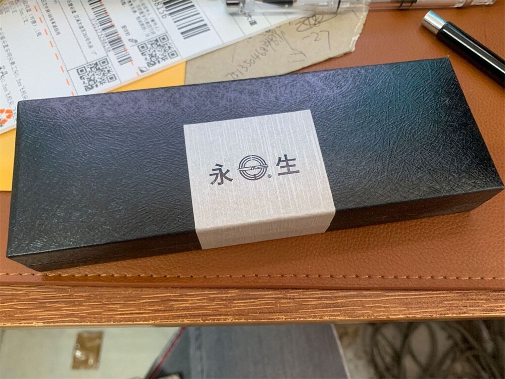 wingsung Light black metal Fountain Pen school Office stationery calligraphy ink Pens