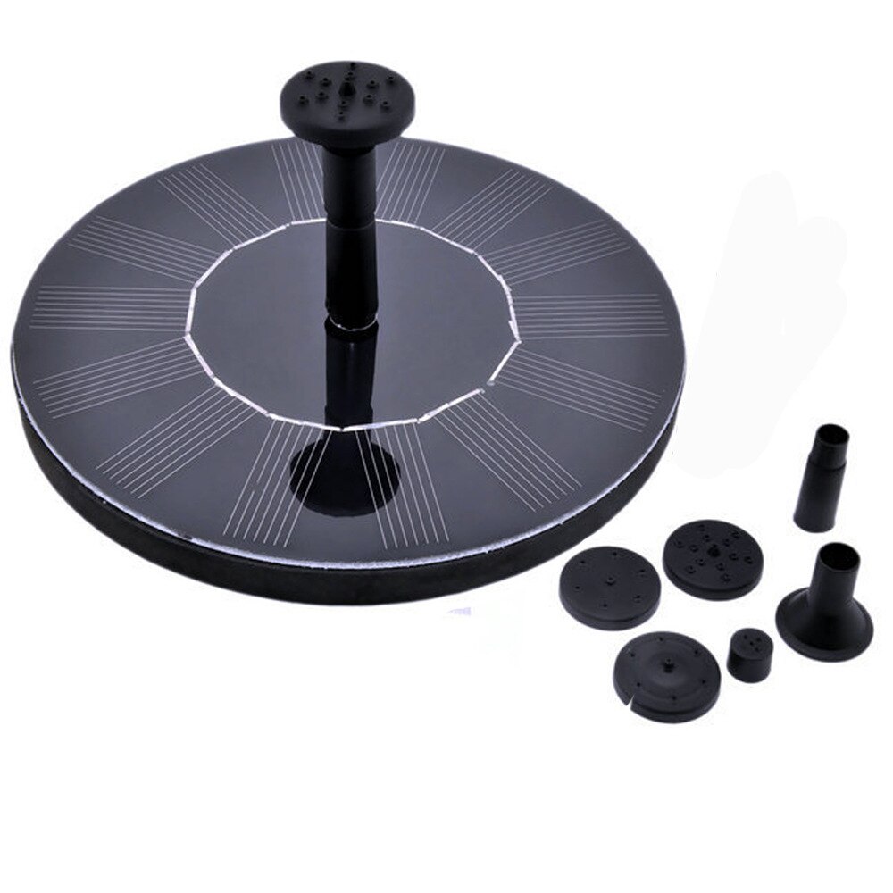 Solar Fountain Watering kit Power Solar Water Pump Garden Waterfall Floating Solar Panel Water Fountain For Outdoor Decoration: Default Title