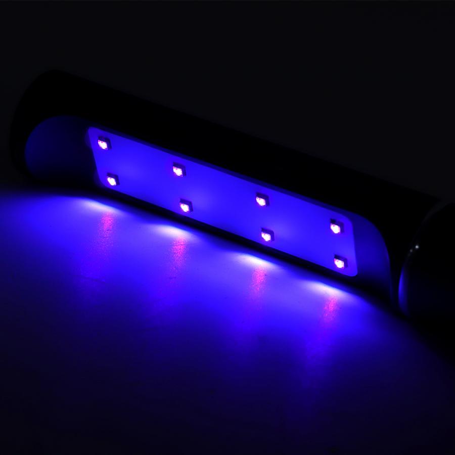 Household UV sterilizer Aluminum Alloy LED Portable Handheld Ultraviolet Light Lamp USB Charging for Home Travel Use Secador de