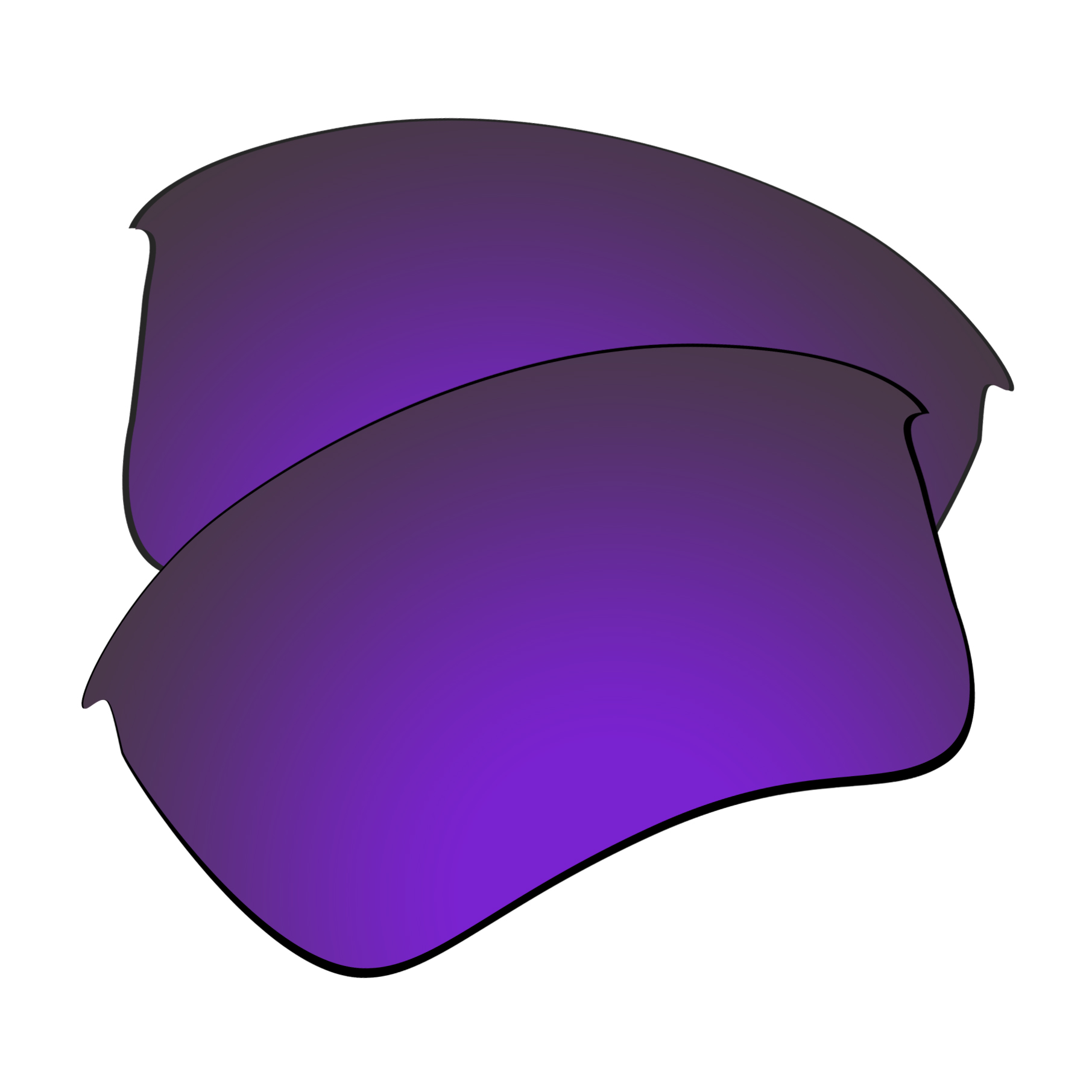 Lentes de substituição polarizadas snark para óculos de sol oakley half jacket 2.0 xl (apenas lentes)-várias escolhas