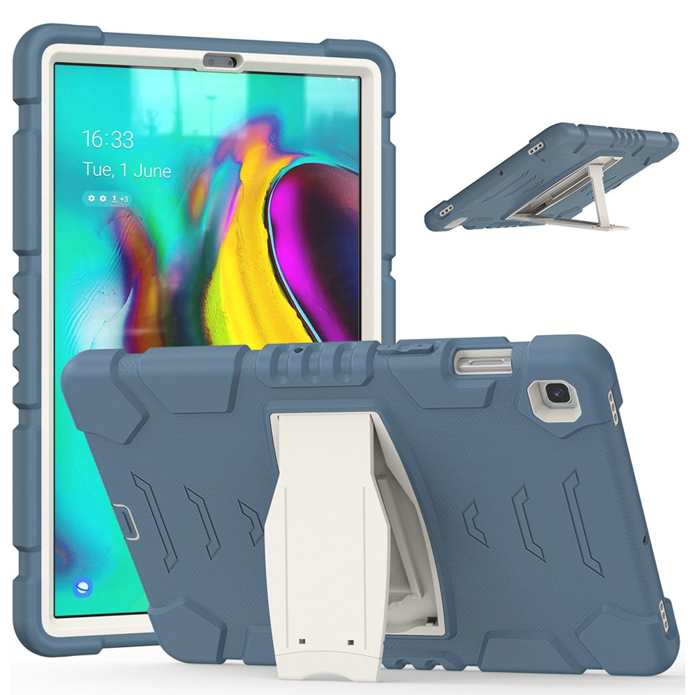 Coque pour Samsung Galaxy Tab S5e 10.5 pouces SM-T720 SM-T725, armure de sécurité pour enfants, antichoc, support hybride en silicone pour tablette