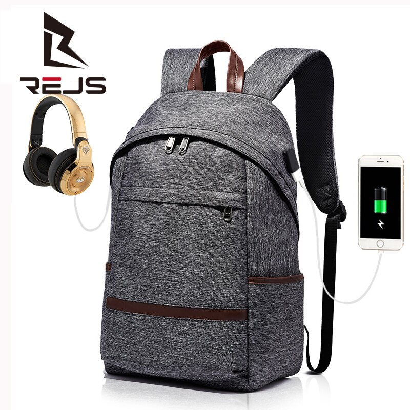 Nylon Backpack Men Laptop School Bag Fit 15.6Inch Notebook Waterproof Travel Mochila Light Weight Bagpack Rucksack PRAJNA