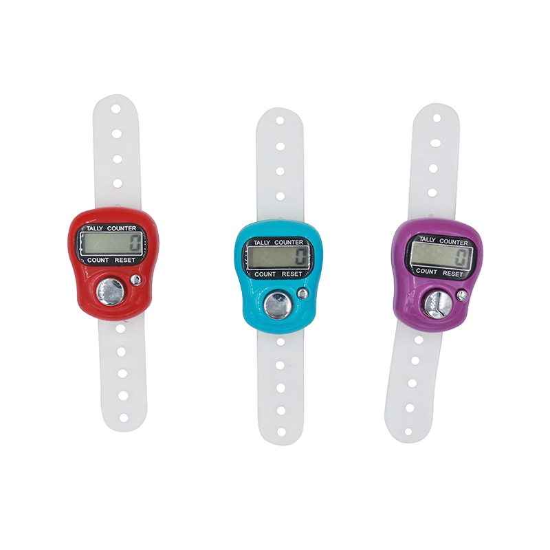 Mini Stitch Marker And Row Finger Counter LCD Electronic Digital Tally ring counter 20%off