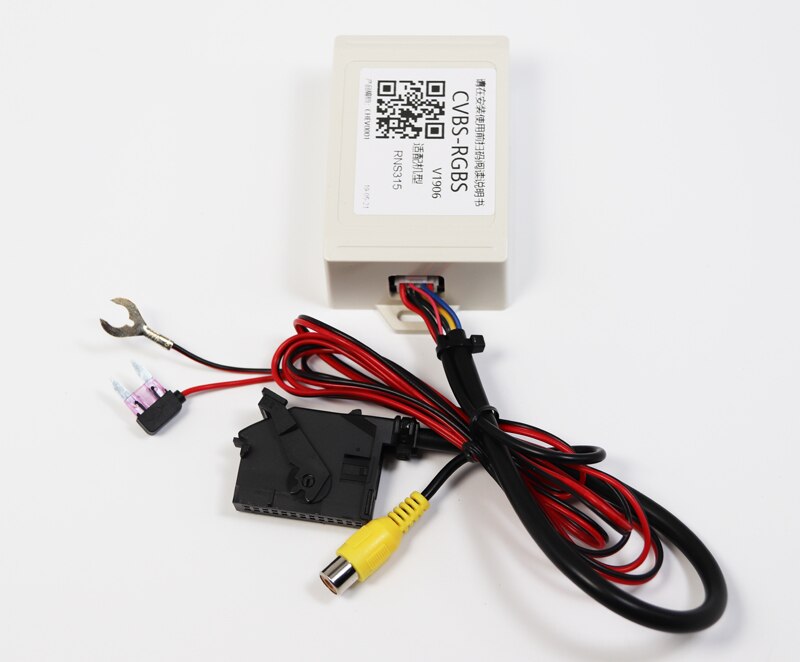 RGB Camera Adapter Rear View Camera CVBS RCA Plug To RGB Converter Adapter For VW Stereo RCD 510 RNS 510 RNS 315