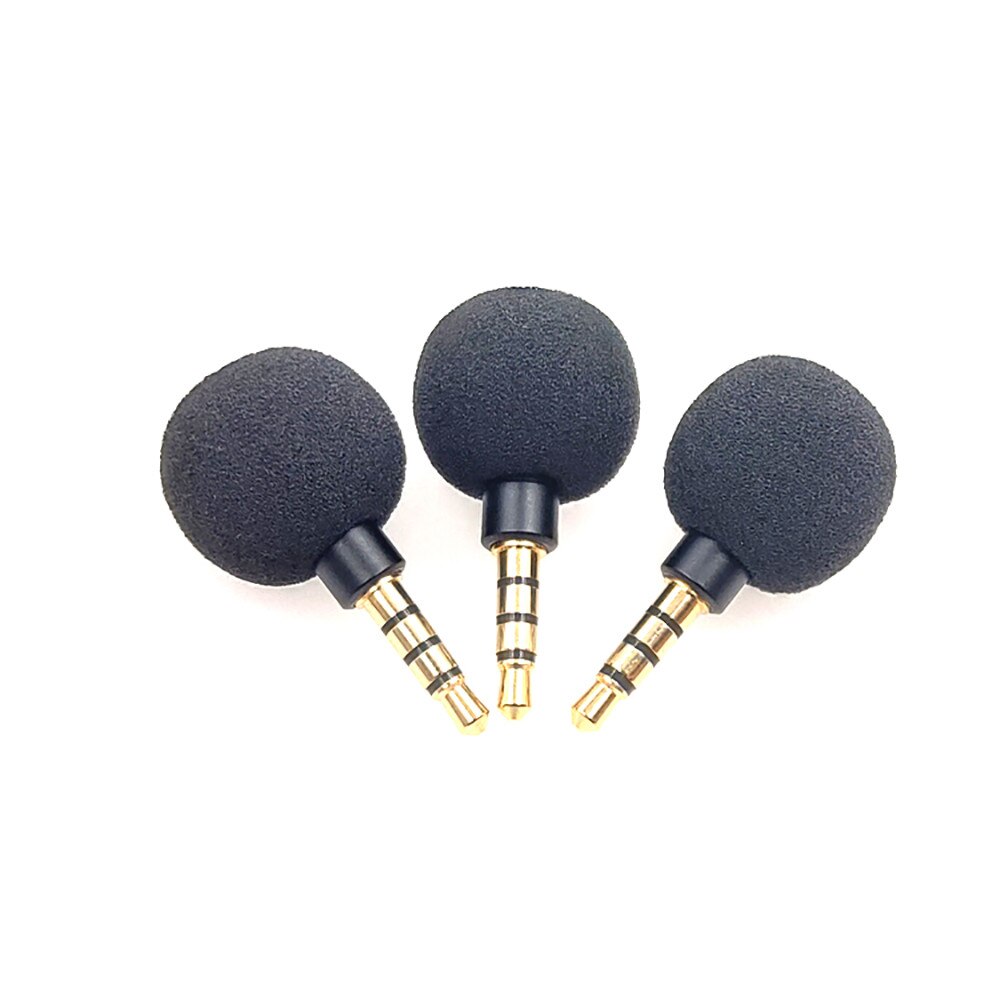 Mini 3.5mm Jack Microphone Stereo Mic For Recording Mobile Phone Studio Interview Microphone For Laptop Notebook Smartphone