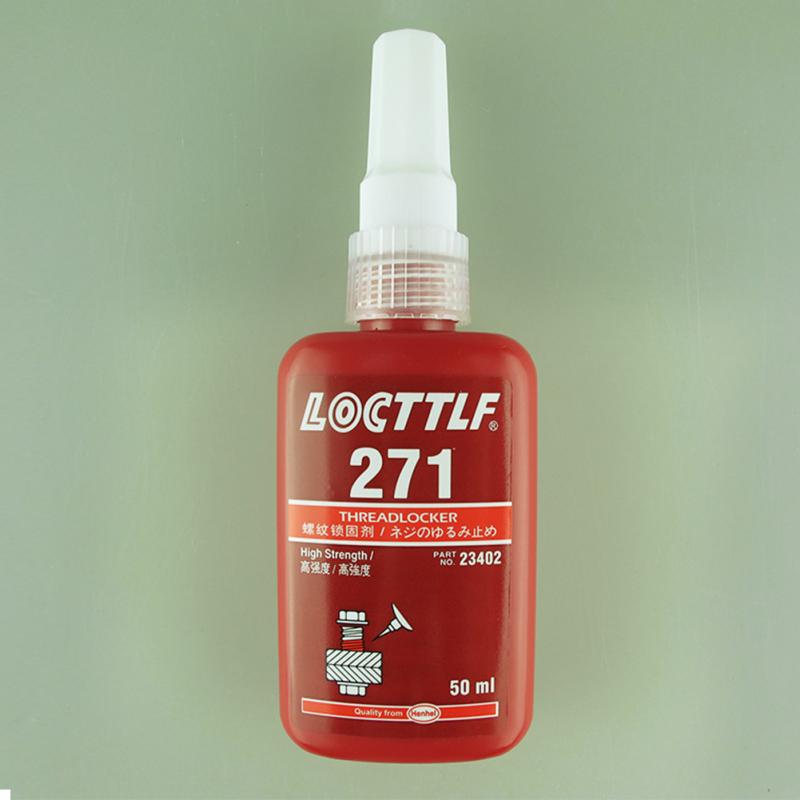 50ML Adhesive Glue Cylindrical Retainer Locking Metal Screw Anaerobic Adhesive Thermal Strength Environment Glue 262/271/272/290: 271