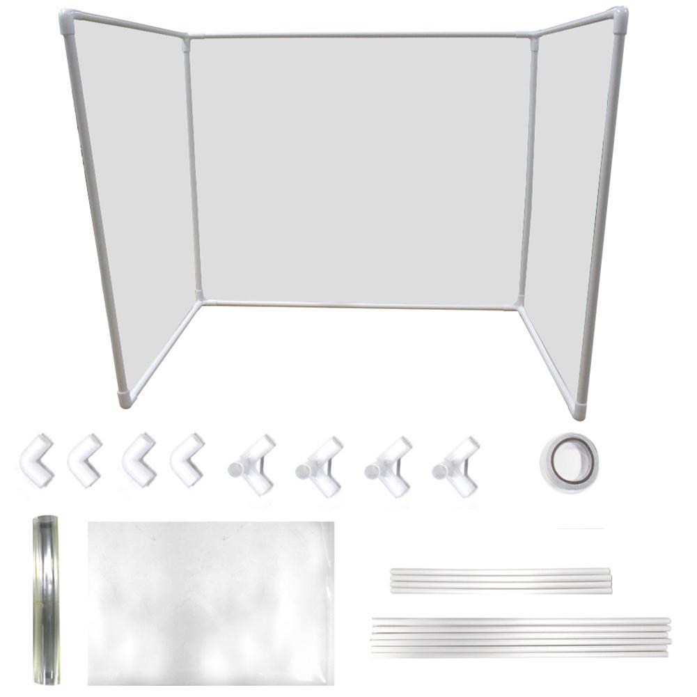 Sneeze Guard Shield Sneeze Cough Protective Shield Barrier Isolation Protection Board For Countertop Grocery Stores Office Desk: Default Title