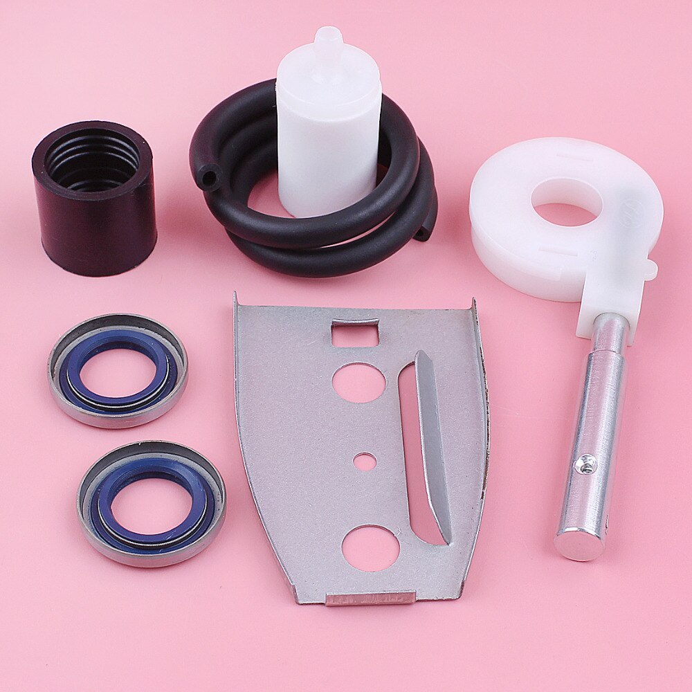 Fuel Oil Filter Line Seal Intake Boot For Husqvarna 55 51 Oil Pump Worm Gear Kit Chainsaw Spare Replace Part