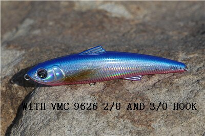 Le Fish 180MM 87g Topwater Fishing Lure Trolling big Pencil Lure Hard bait Floating For Kingfish/Tuna Saltwater With VMC Hook: E006
