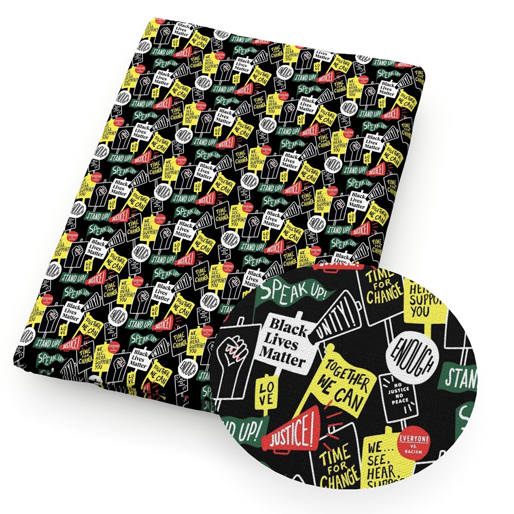 50*145cm geometryczne ręcznie druku poliester tkanina bawełniana niejednolita całość na tkaniny lalek odzieży tkanki materiał robić pikowania lalki, 1Yc11733: 1108941001