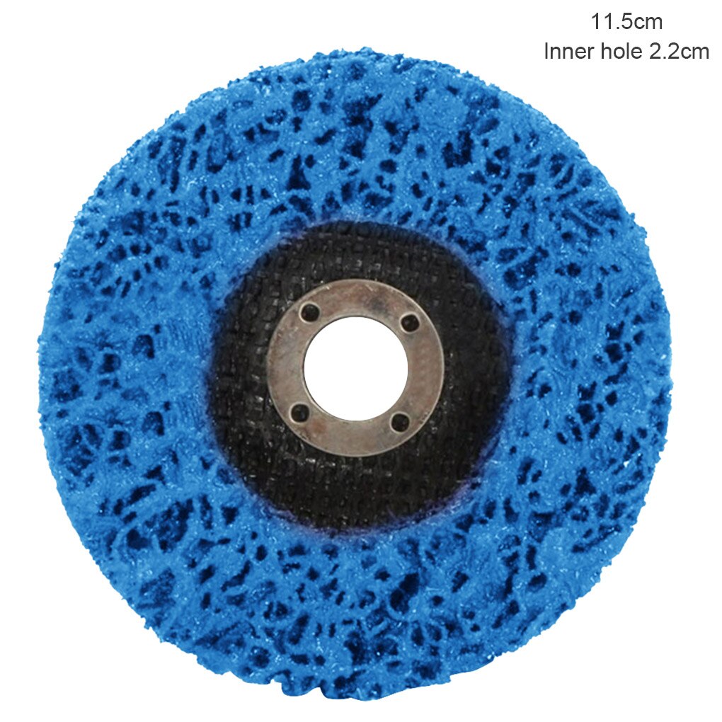 Sanding Wheel Paint Rust Removal Grinding Disc Stainless Steel Polishing Wheel Black 100mm 16mm Inner Hole: NO.5