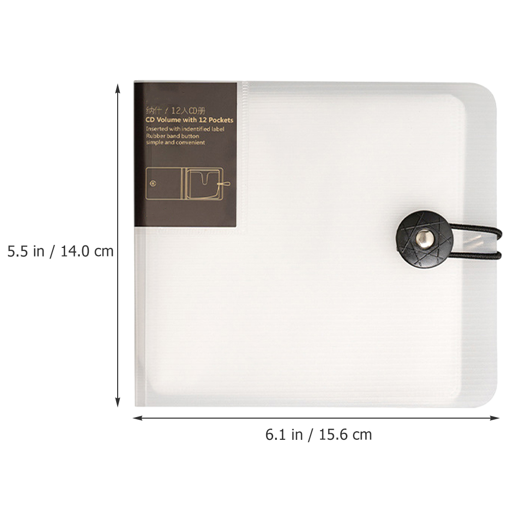 Organizador de cd dvd fichário de armazenamento 12 capacidades caso de cd portátil titular de disco de dvd pequeno caso de cd saco de armazenamento de cd