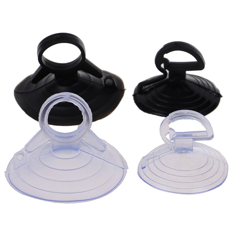 10Pcs 35/45mm Black/Clear Rubber Suction Cup Suckers Hook Car Sunshade Suction Cup Car Accessories