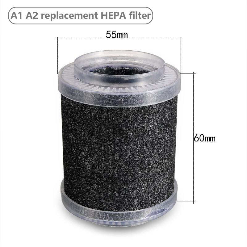 Purificador de aire automático con filtros HEPA auténticos, purificadores de escritorio, filtración, limpiador de aire para coche, Mini purificador de aire de iones negativos para el hogar: 04