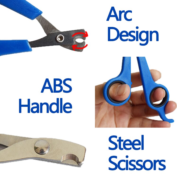 Cortador de garras para perros y Gato, tijeras para cortar uñas, animales, acero inoxidable con cerradura