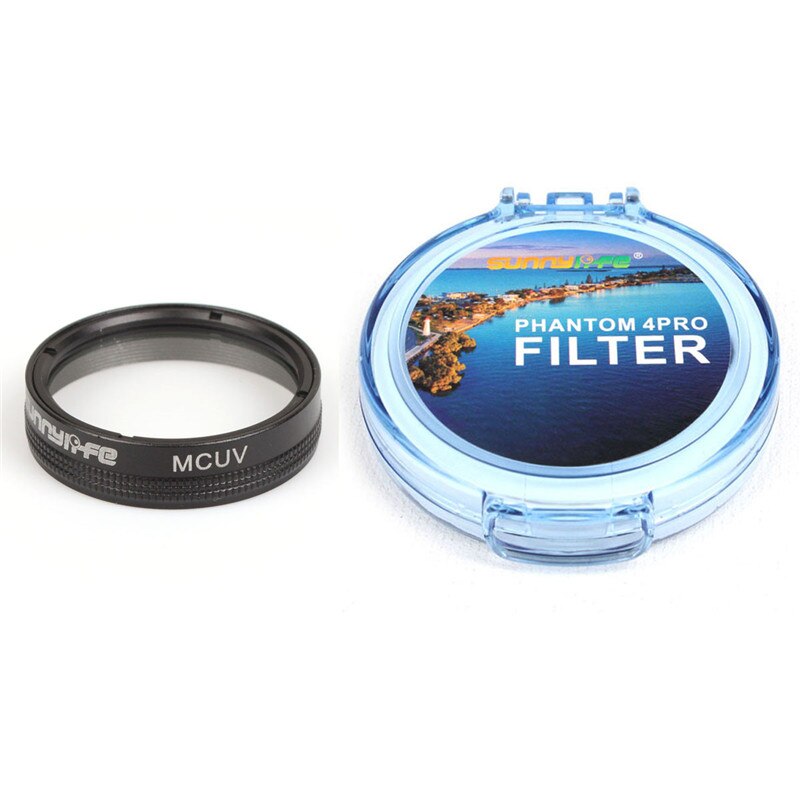 Sunnylife MCUV UV Camera Lens Filter voor voor DJI Phantom 4 PRO/PRO + Drone Acces Geschikt voor DJI phantom 4 PRO/PRO +/Geavanceerde +