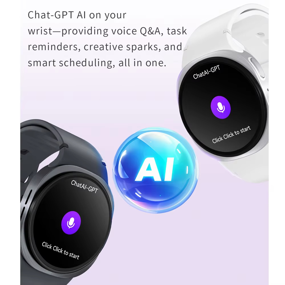 GPS AMOLED Mini nuovo originale Smart Watch uomo salute sport frequenza cardiaca chiamata Bluetooth impermeabile 8 Smartwatch da uomo