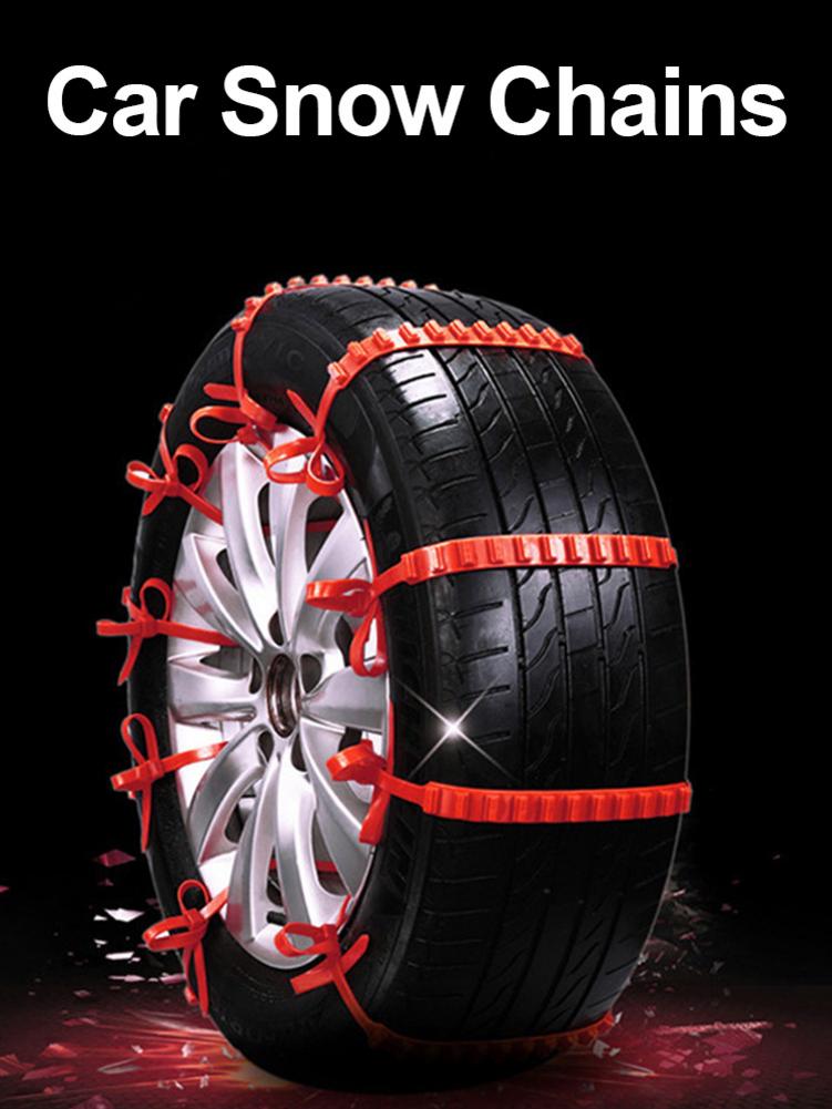 Auto Tire Anti-Slip Ketting Duurzaam Winter Anti-Slip Crawler Voorkomen Slippen Ketting Riem Nylon Driver Veilig auto Lichaam Universele