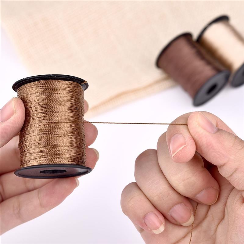 150Meter 0.25mm Nylon Cords/String 3 Strands DIY Bead Crafts Bracelet Necklace Handmade Thread Leather Sewing Machine Thread