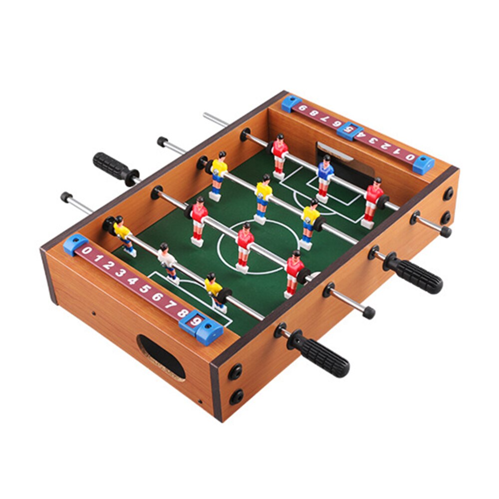 1 Pc MDF Soccer Game Set Table Football Desktop Game Interactive for Kids