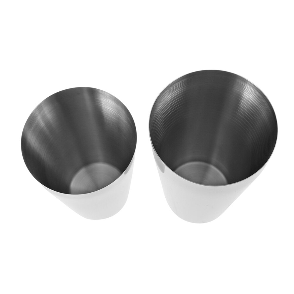 600ml Stainless Steel Cocktail Shaker Metal Martini Wine Shaker Boston Beer Mixer Bar Bartender Tools