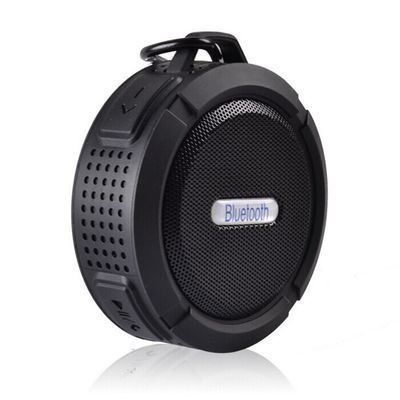 Portable Bluetooth Speaker Draadloze Waterdichte Douche Luidsprekers Voor Telefoon Bluetooth Sound Box Hand Gratis Auto Luidspreker Luidspreker: black color