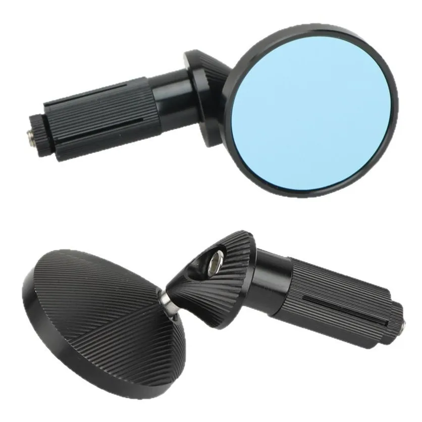Motoraccessoires Reflecterende spiegel Aluminium elektrische auto Ministekker Kleine ronde spiegel Boutique achteruitkijkspiegel