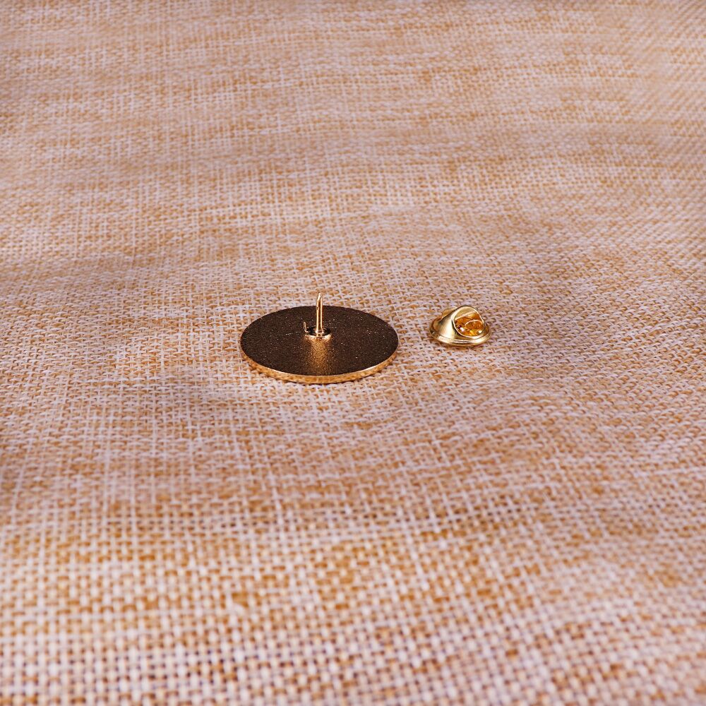 Jerusalem Cross enamel pin