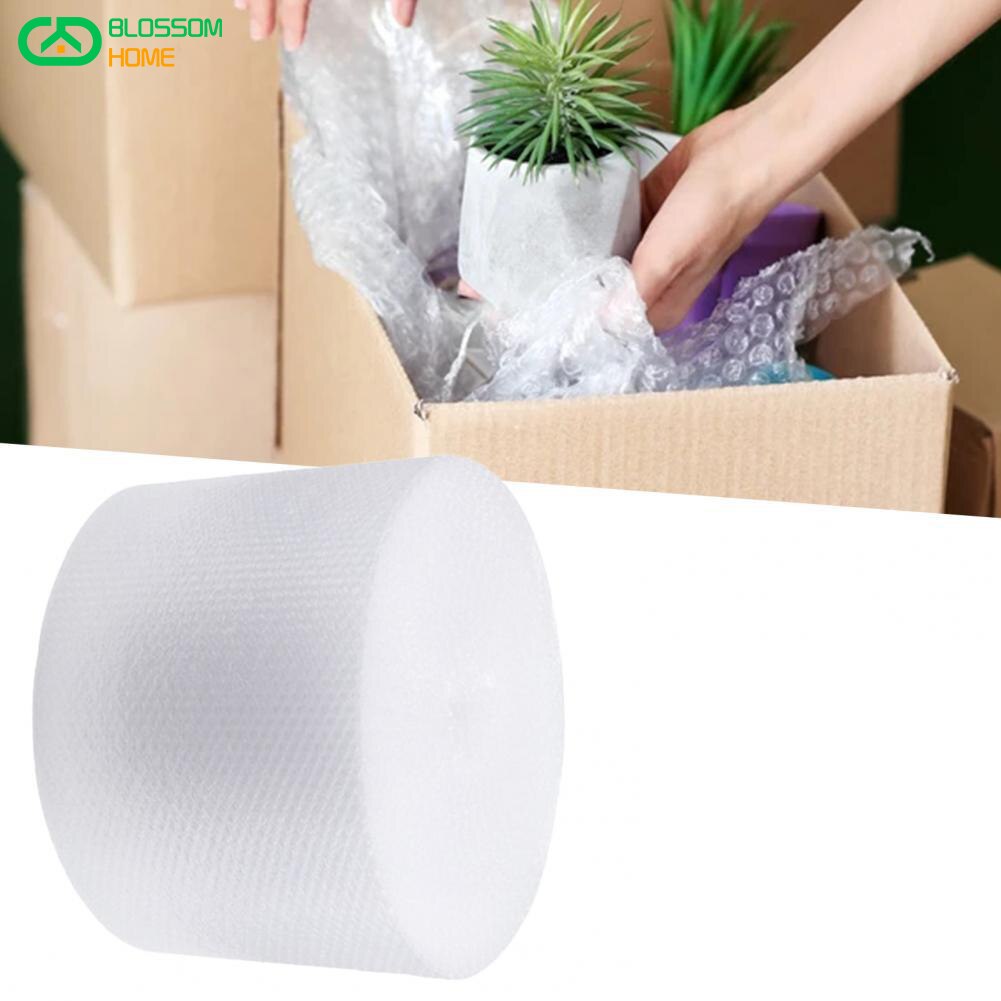 10M Roll Packaging Bubble Film Roll Thickened Anti Pressure Pad Express Mail Box Filler Fragile Packaging Bubble Film