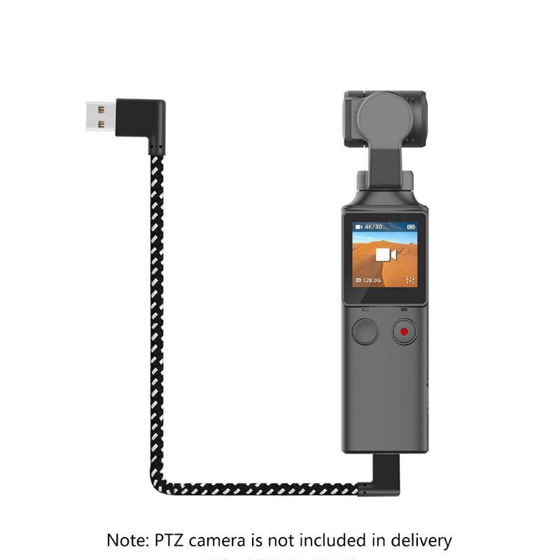 Línea de carga tejida de nailon Cable de datos resistente para Kit de cámara deportiva FIMI PALM