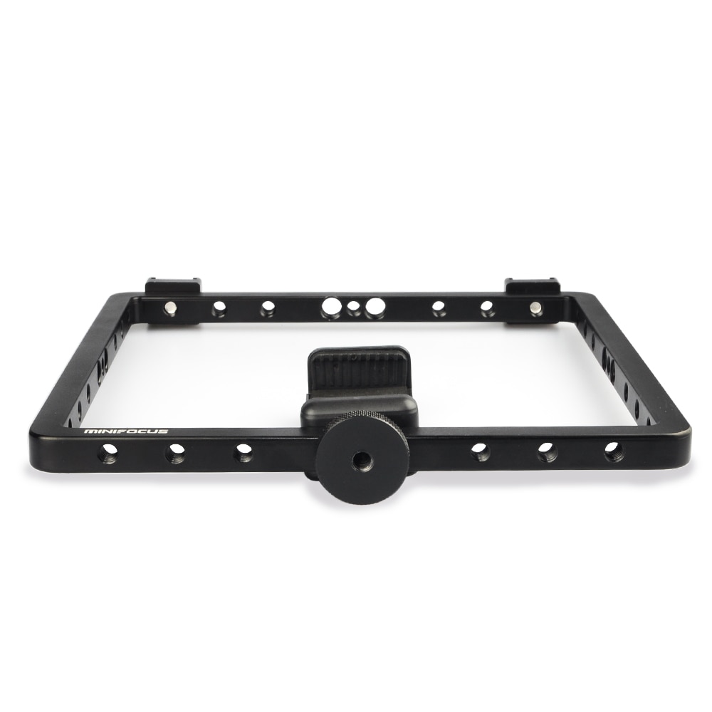 Smartphone Video Rig Handle Stabilizer Live Broadcast Aluminum Bracket with Cold Shoe Cell Phone Vlogging Cage Movies Stands