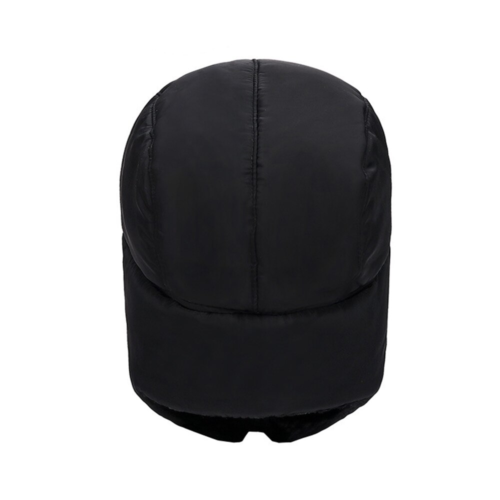 HanXi gorro ruso grueso de invierno para hombres y mujeres, gorro Balaclava con orejeras, gorro de esquí para la nieve, gorro de aviador de piel ruso a prueba de viento Ushanka