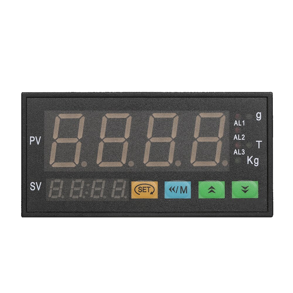 KKMOON Digital LED Display Weighing Meter Load-cells Indicator 1~4 Load Cells Signals Input LM8-NND