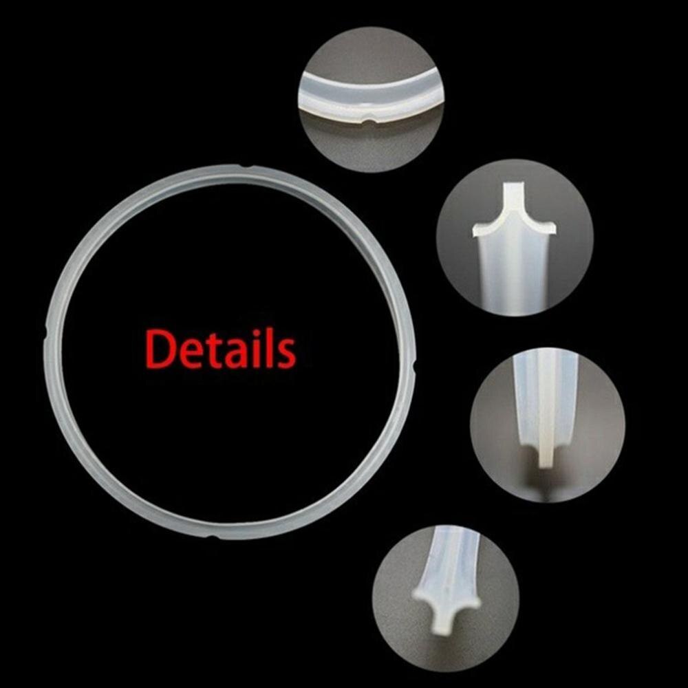 Rubber Pressure Cooker Gaskets Replacement Silicone Sealing Ring For Electric Pressure Cookers Kitchen Cookware Tool