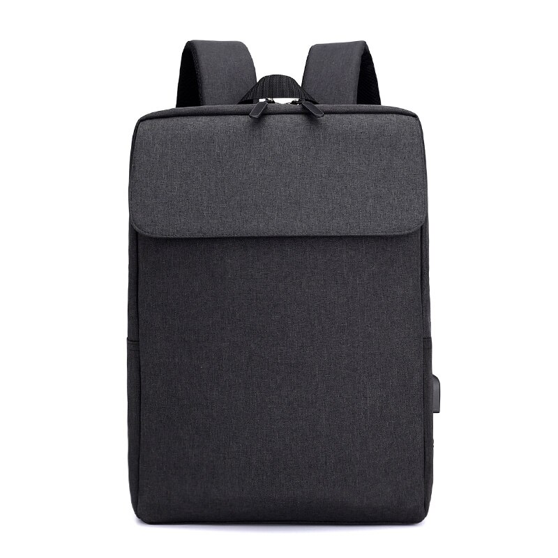 &#39;s Laptop Canvas Backpack for School Notebook Bags Waterproof Travel Rucksack: black