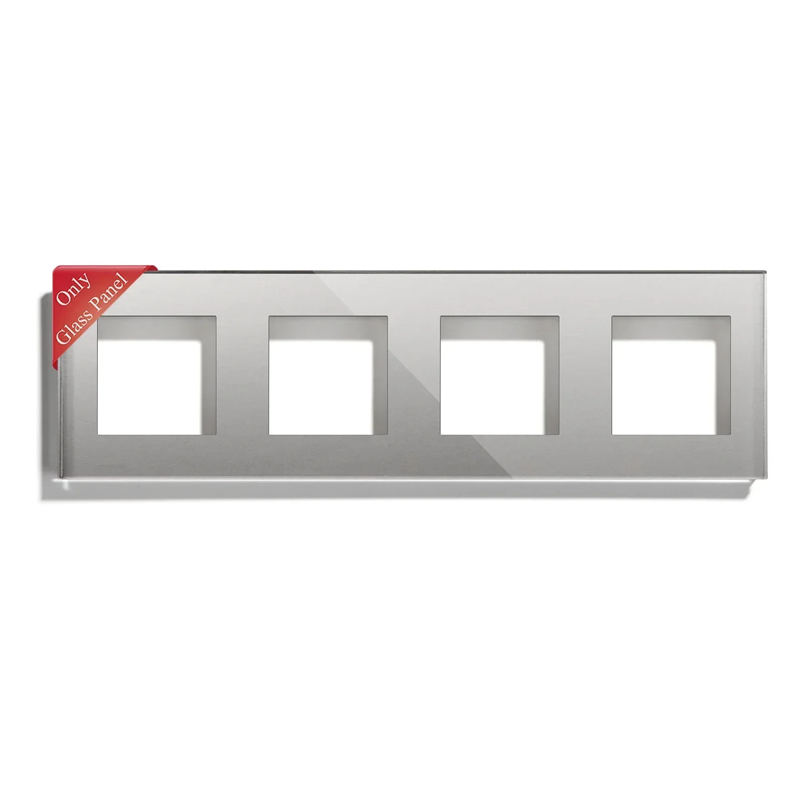 Bingoelec glassbryter stikkontakt med glassbryter med wifi stikkontakt veggkontakter lysbryter usb  rj45 kat 6 grå gjør-det-selv funksjonsdeler: type 16