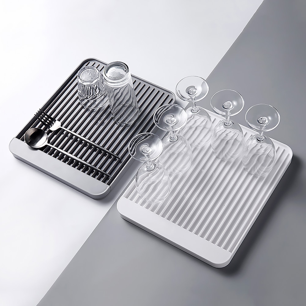 Kitchen Storage Dish Cup Drying Rack Holder Organizer Drainer Dryer Tray Tableware Water Drainning Tool kitchen accessories