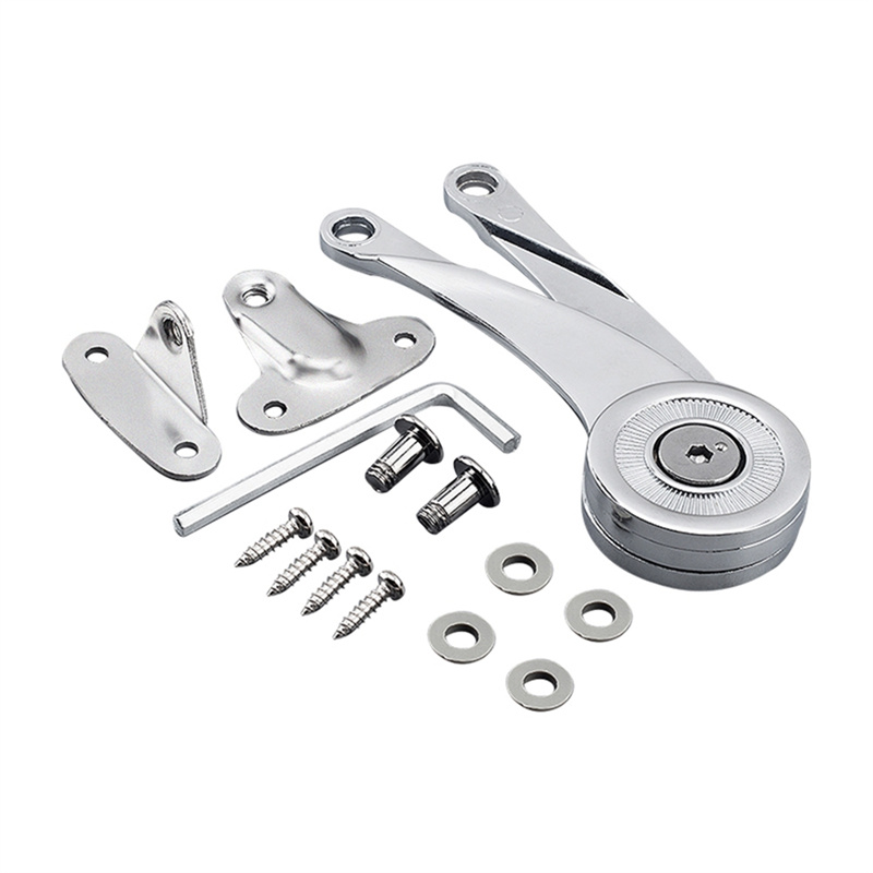 Hydraulisk tilfeldig stopp hengsler kjøkkenskap dør justerbar polsk hengsel møbler løft opp klaffstøtte maskinvare